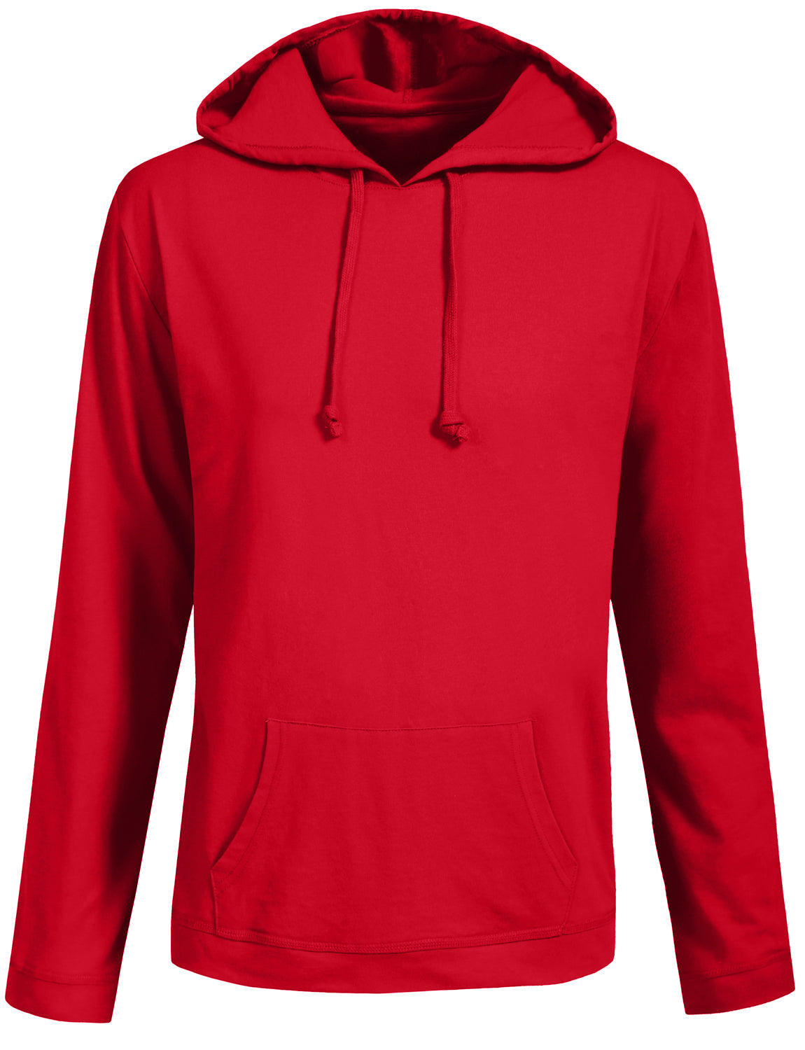 BASIC LONG SLEEVE WITH KANGAROO POCKETS HOODIE TOP NEMT08