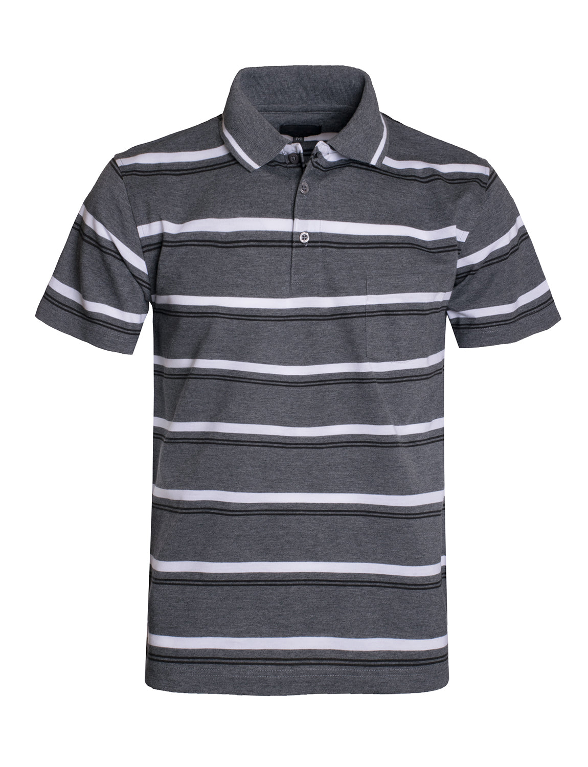 BASIC STRIPE POLO T-SHIRTS NEMT346