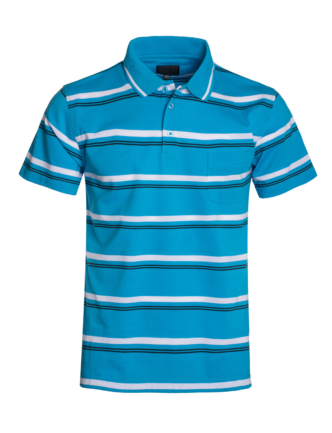 BASIC STRIPE POLO T-SHIRTS NEMT346