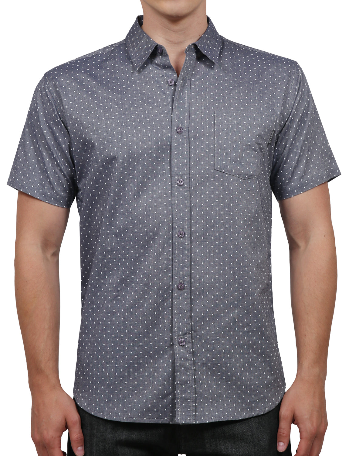 PRINTED SHORT SLEEVE BUTTON DOWN SHIRTS NEMT52
