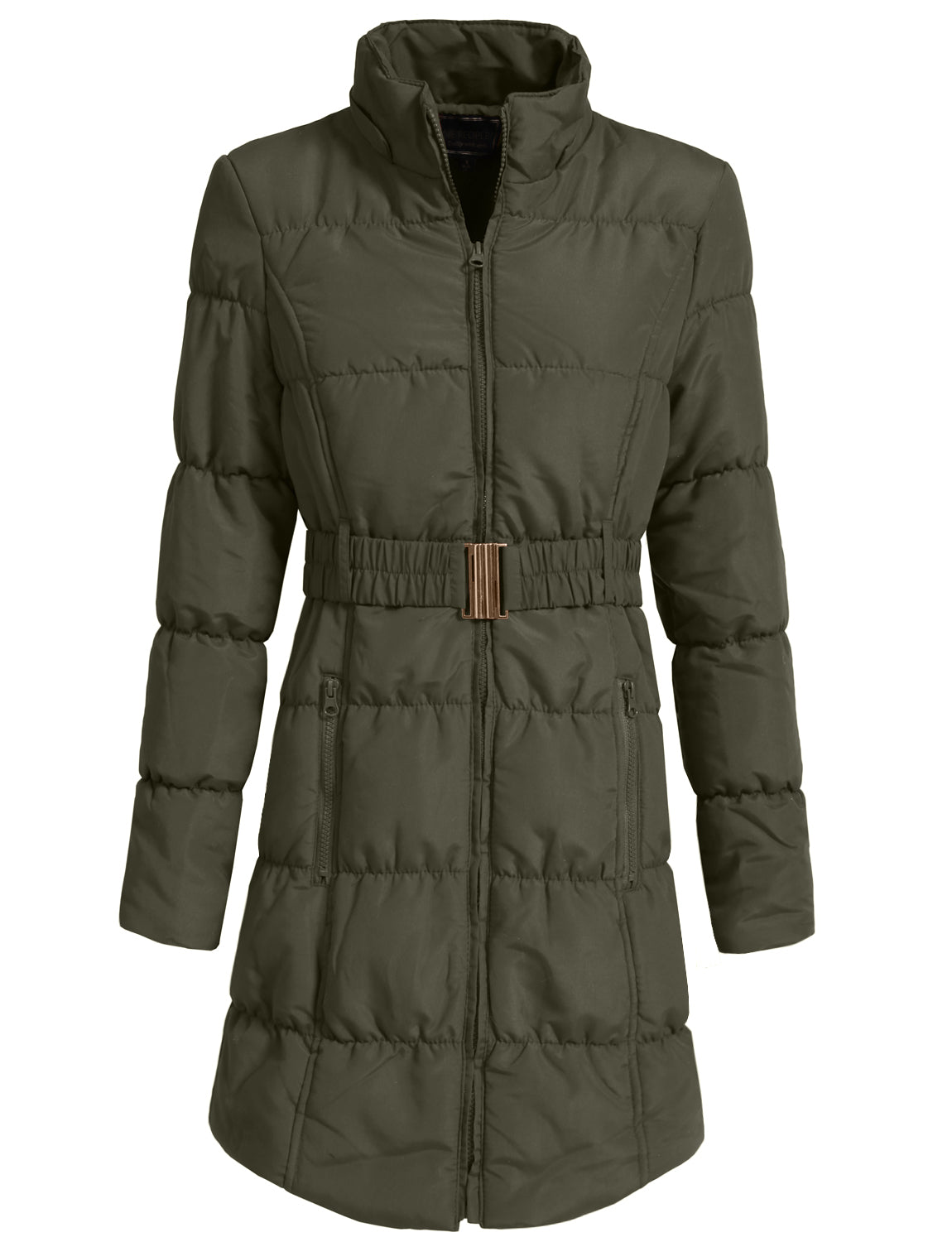 LIGHT WEIGHT QUILTED LONG JACKET NEWJ1134