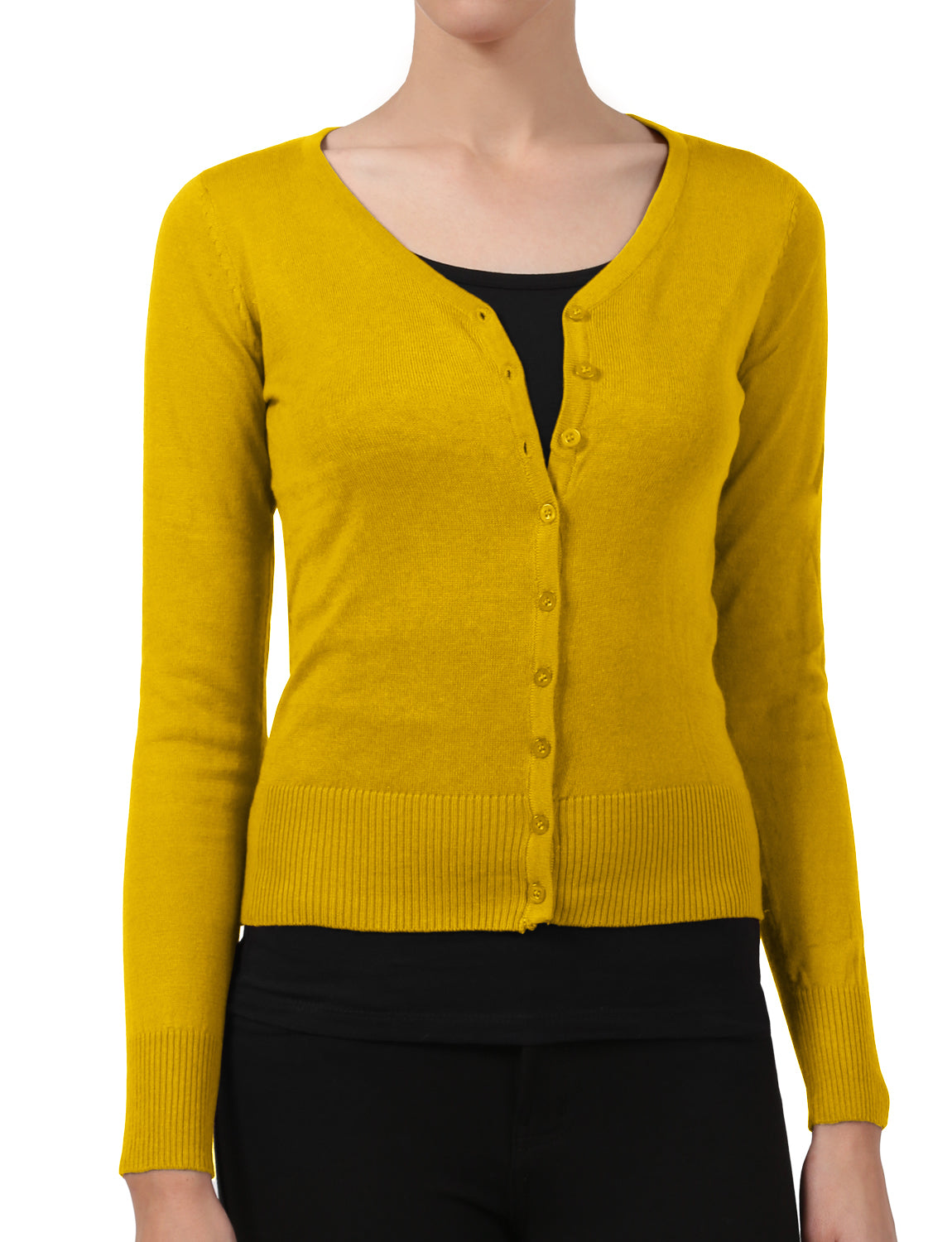 LIGHT WEIGHT SOFT SEE-THROUGH V-NECK CARDIGAN SWEATER NEWJ90 PLUS