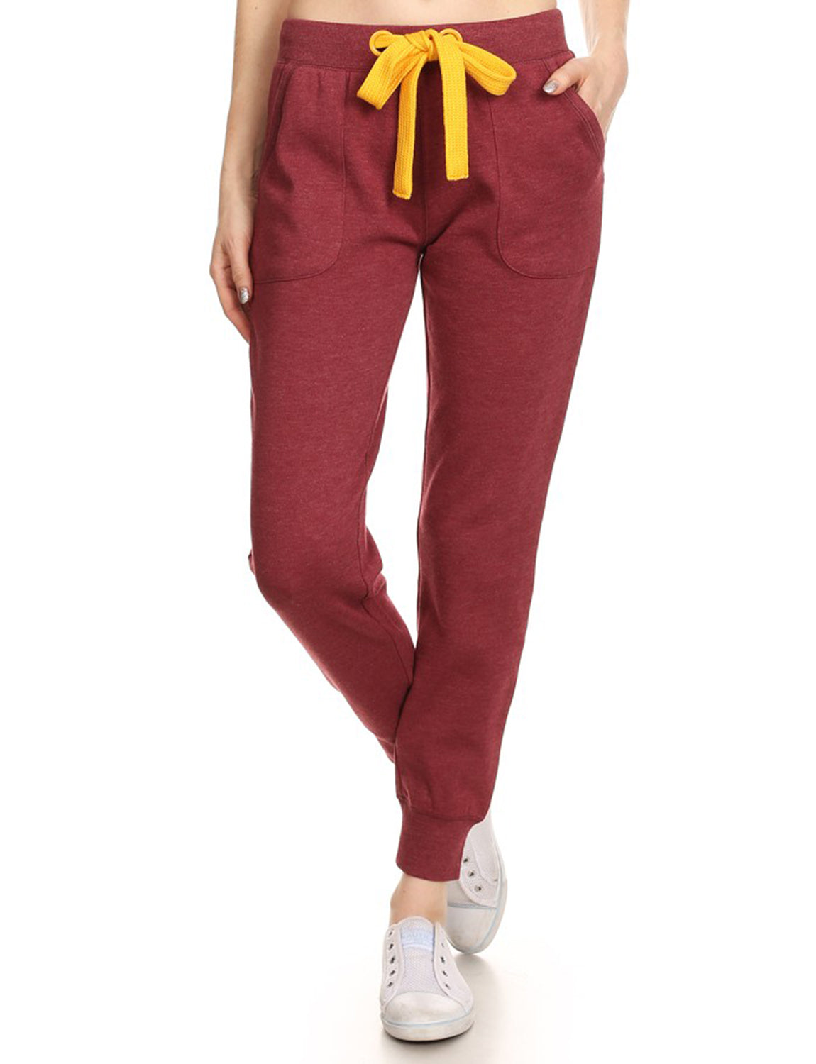 CASUAL WIDE-STRING TRAINING FLEECE JOGGING PANTS NEWP36 PLUS