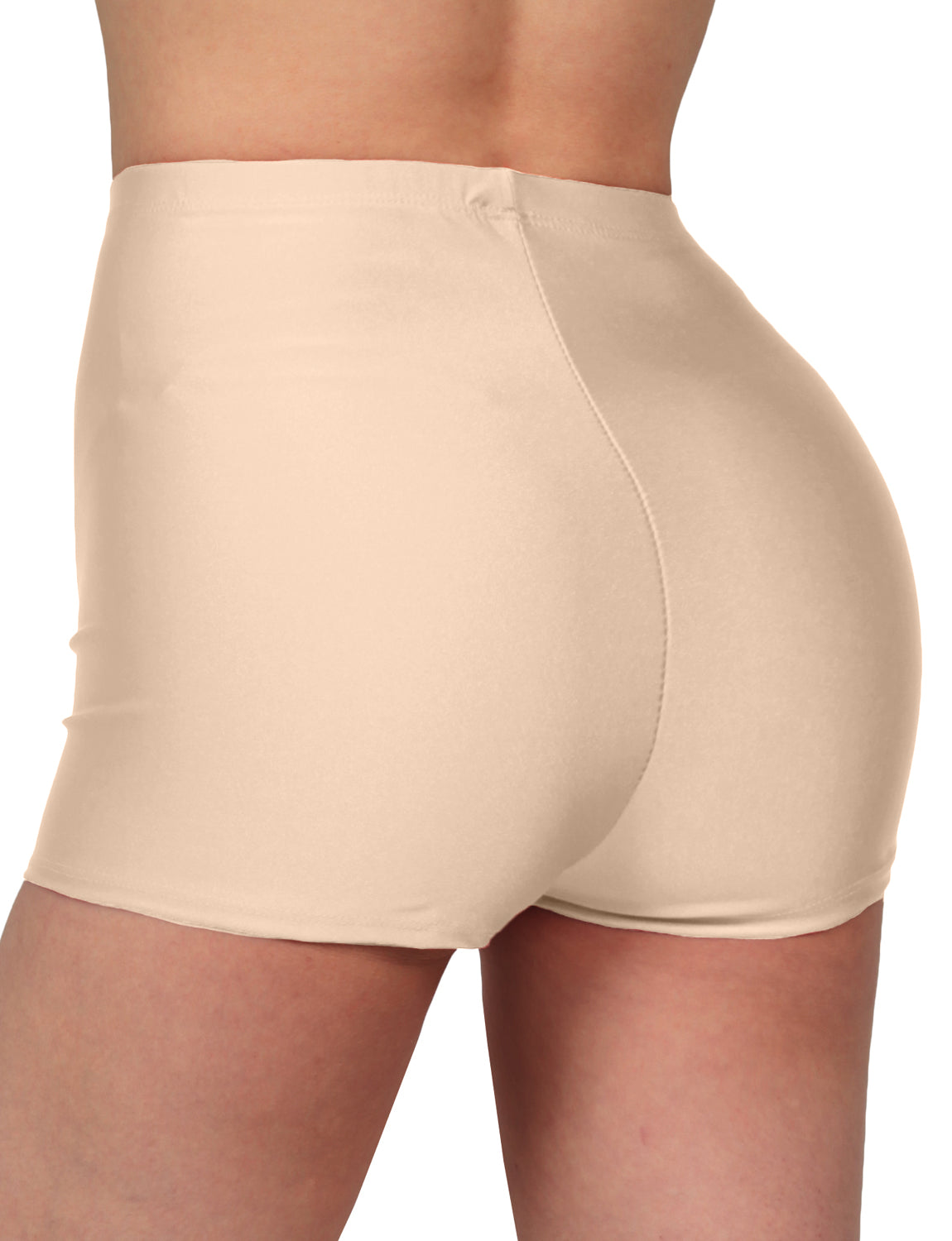 SEXY SHORTS METALLIC/SATIN SPANDEX HOT PANTS NEWP95