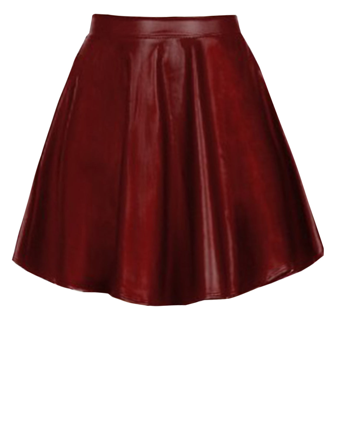 STRETCHY CASUAL MINI FLARED SKATER SKIRT NEWSK06