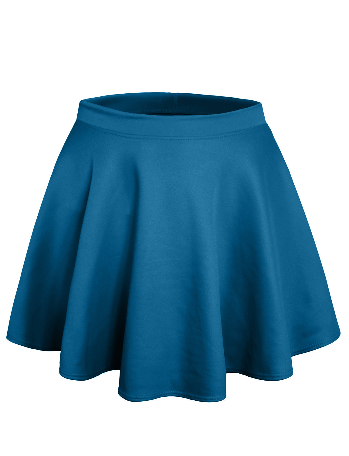STRETCHY CASUAL MINI FLARED SKATER SKIRT NEWSK06