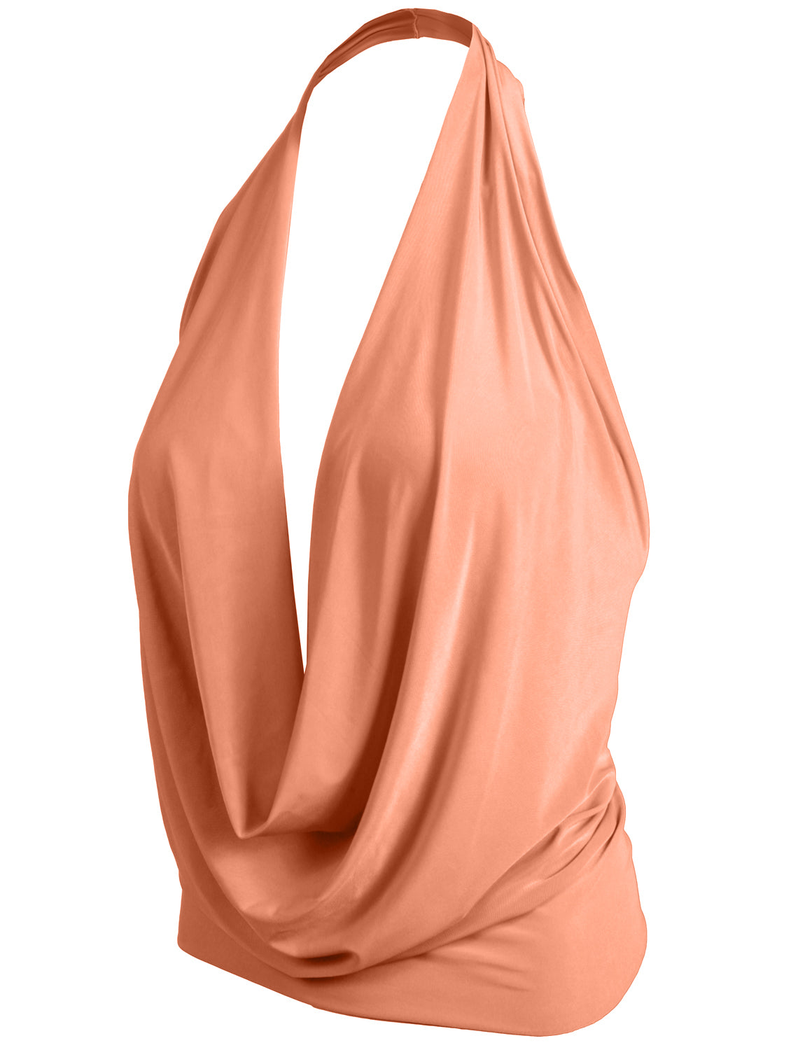 LIGHT WEIGHT LOW CUT HALTER TOP NEWT07