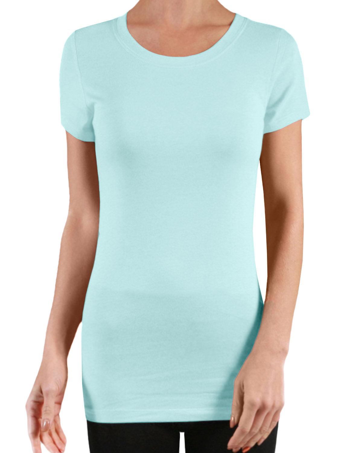 LIGHT WEIGHTSHORT SLEEVE CREW NECK T-SHIRTS NEWT129