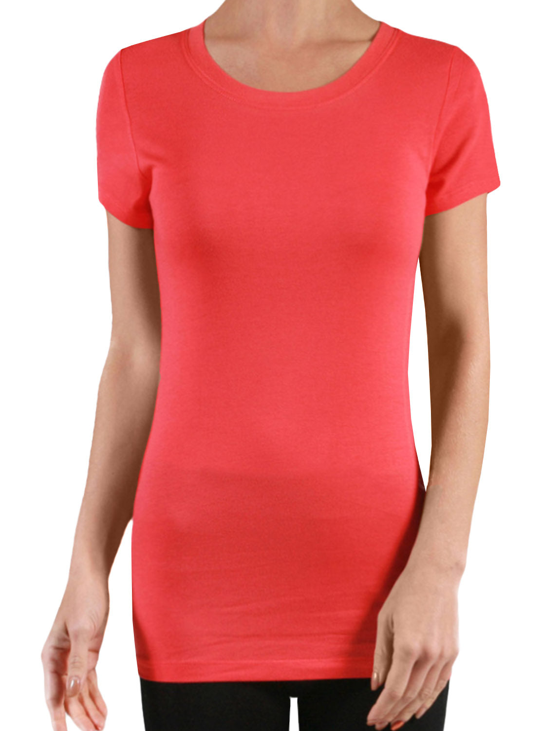LIGHT WEIGHTSHORT SLEEVE CREW NECK T-SHIRTS NEWT129