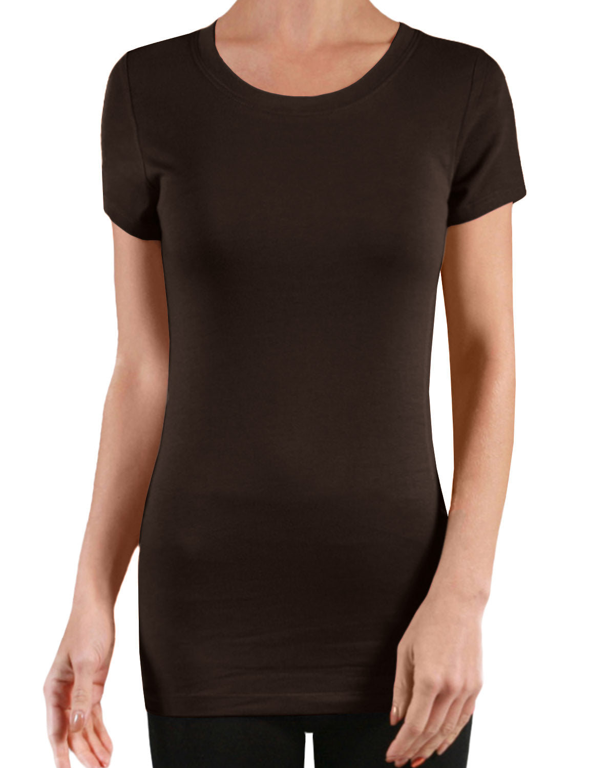 LIGHT WEIGHTSHORT SLEEVE CREW NECK T-SHIRTS NEWT129