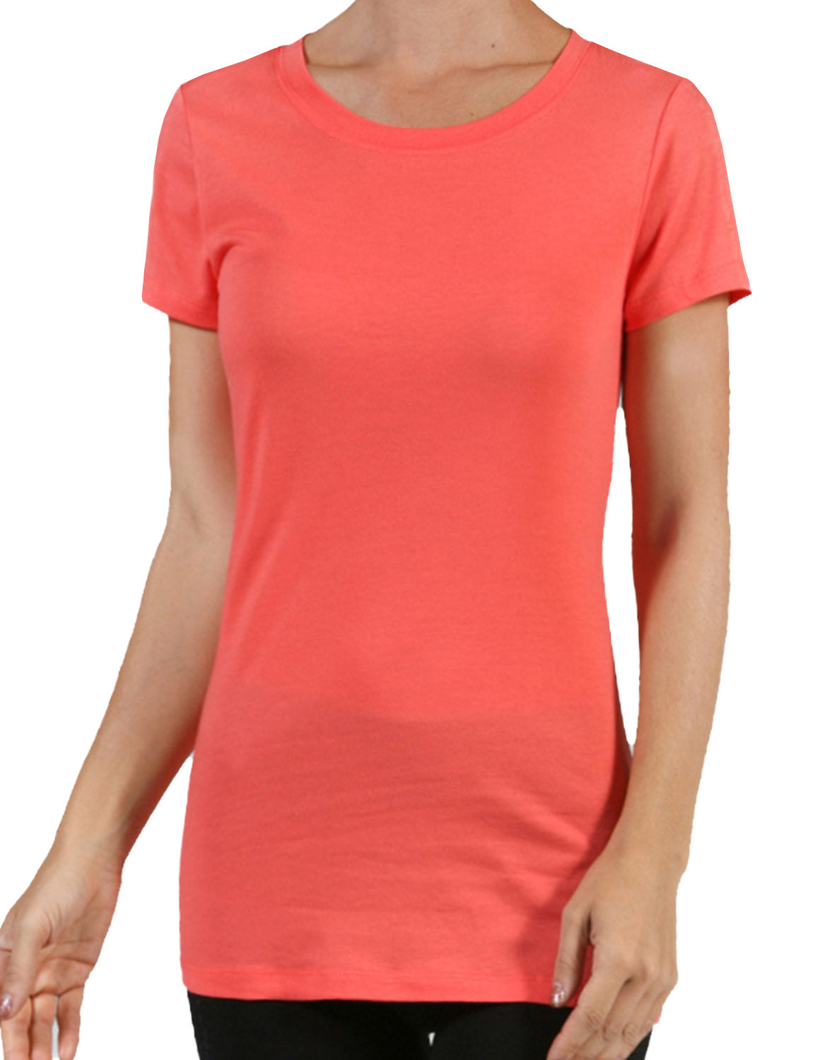 LIGHT WEIGHTSHORT SLEEVE CREW NECK T-SHIRTS NEWT129