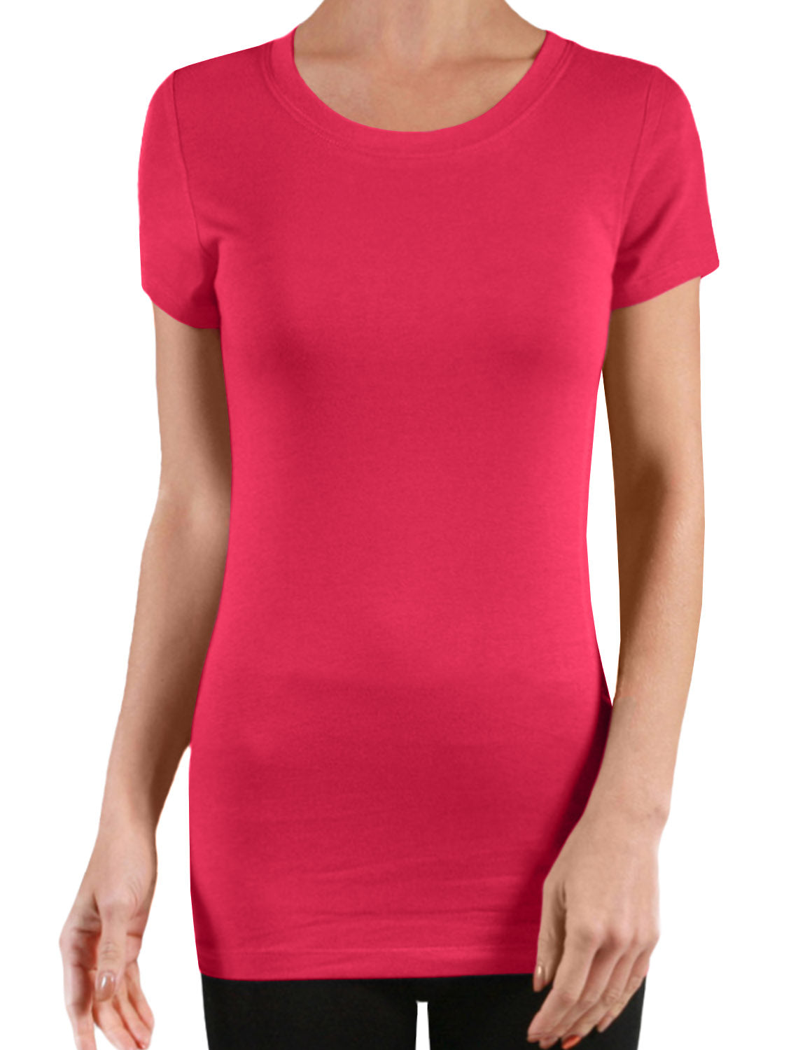 LIGHT WEIGHTSHORT SLEEVE CREW NECK T-SHIRTS NEWT129