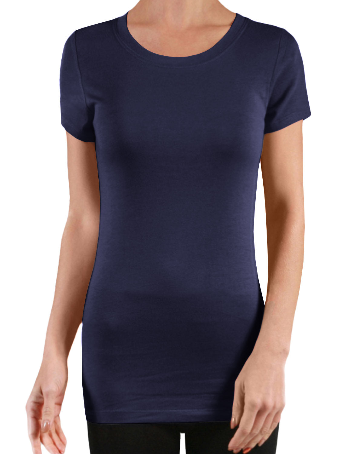 LIGHT WEIGHTSHORT SLEEVE CREW NECK T-SHIRTS NEWT129