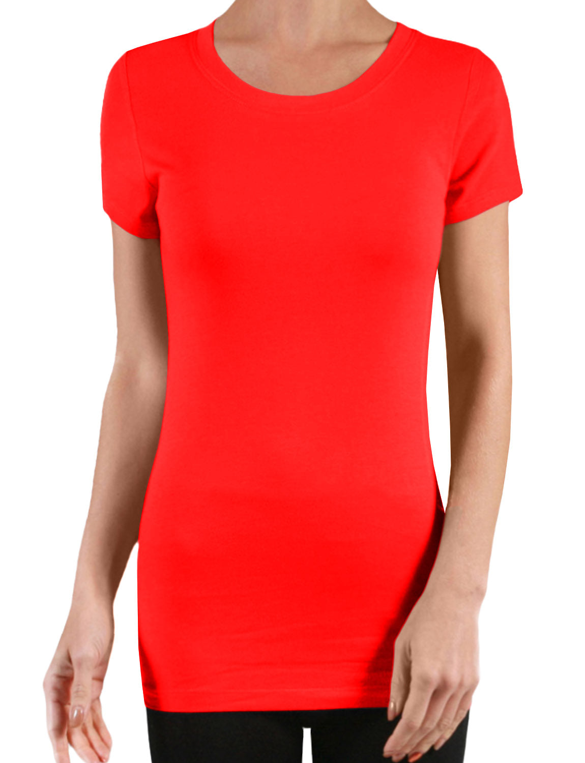 LIGHT WEIGHTSHORT SLEEVE CREW NECK T-SHIRTS NEWT129