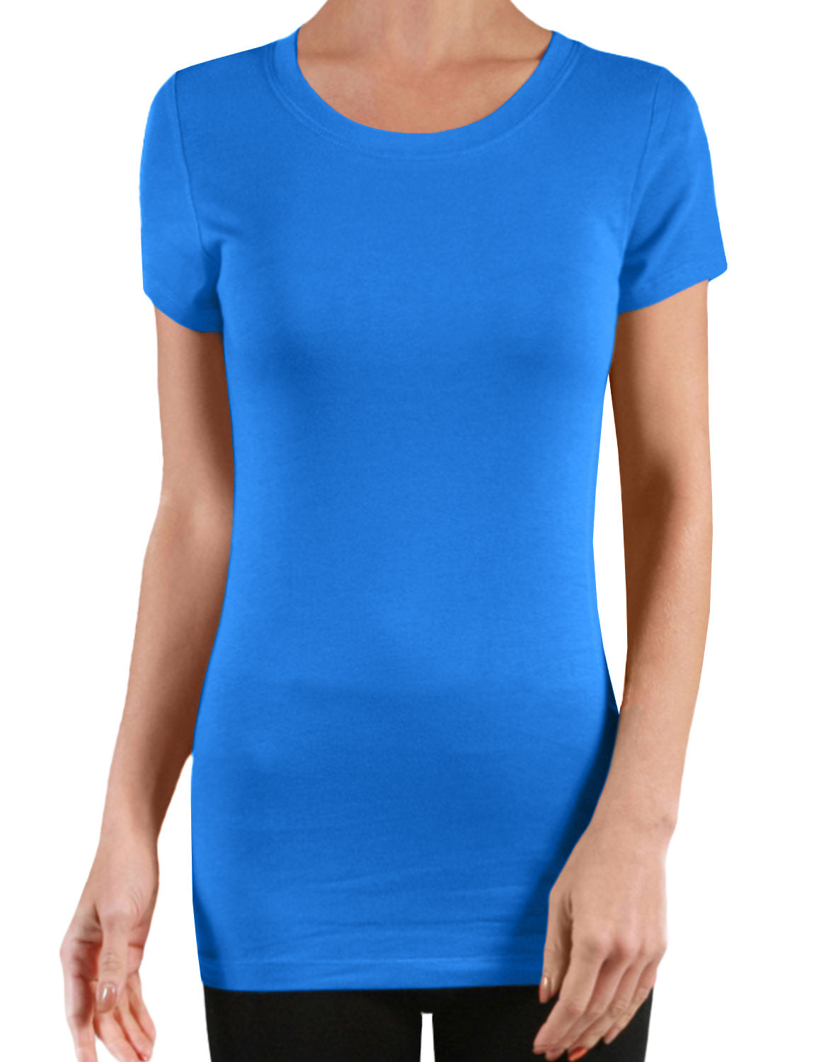 LIGHT WEIGHTSHORT SLEEVE CREW NECK T-SHIRTS NEWT129