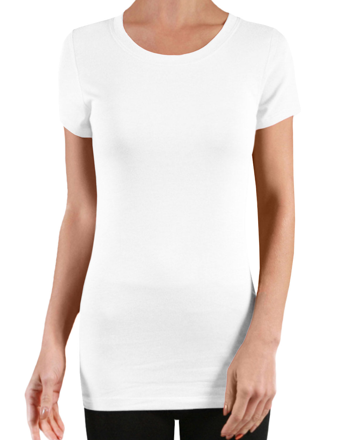 LIGHT WEIGHTSHORT SLEEVE CREW NECK T-SHIRTS NEWT129