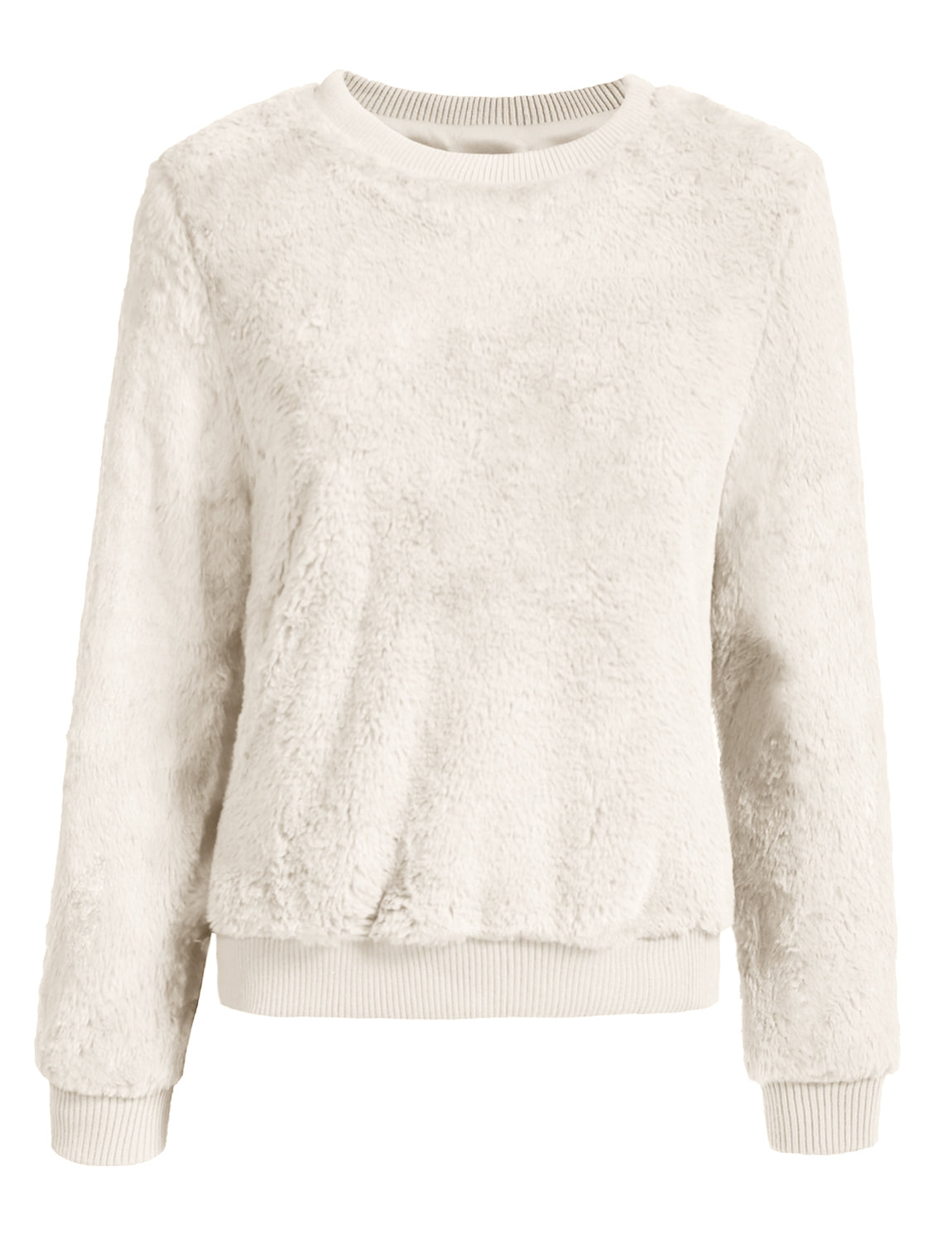 ULTRA SOFT FUR LONG SLEEVE T-SHIRTSWEATER NEWT1508