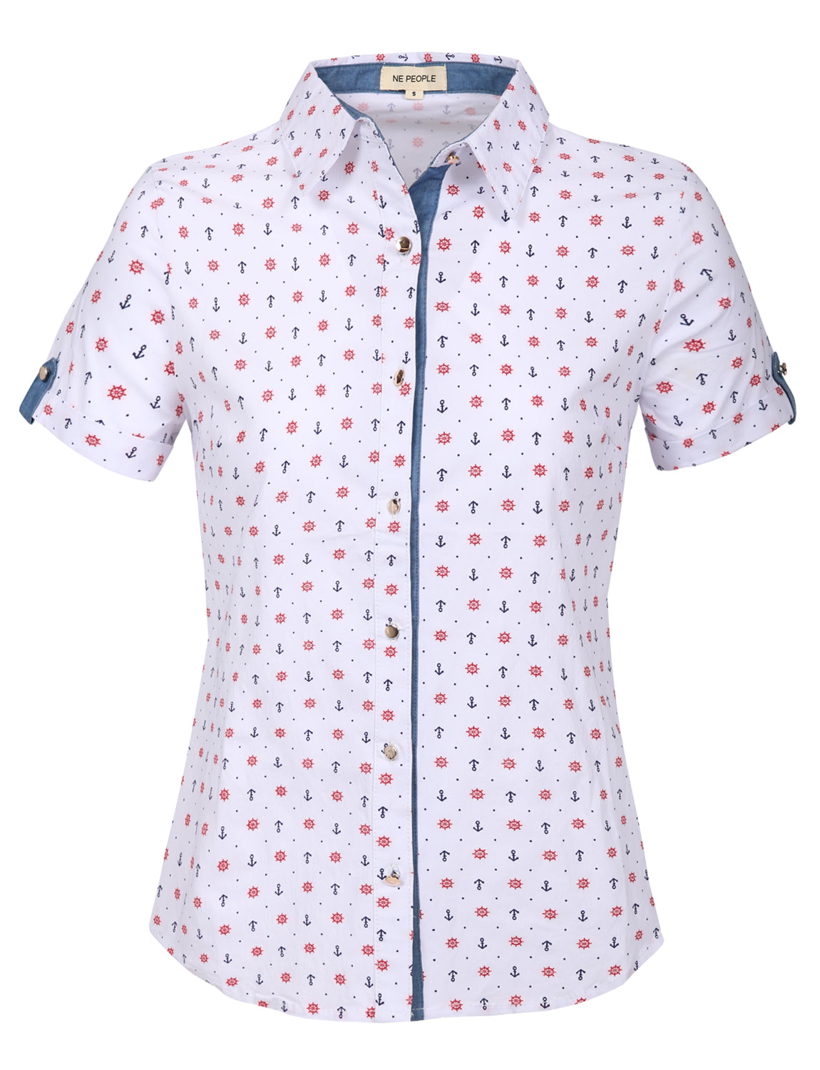 TAILORED SHORT SLEEVE BUTTON DOWN SHIRTS NEWT299
