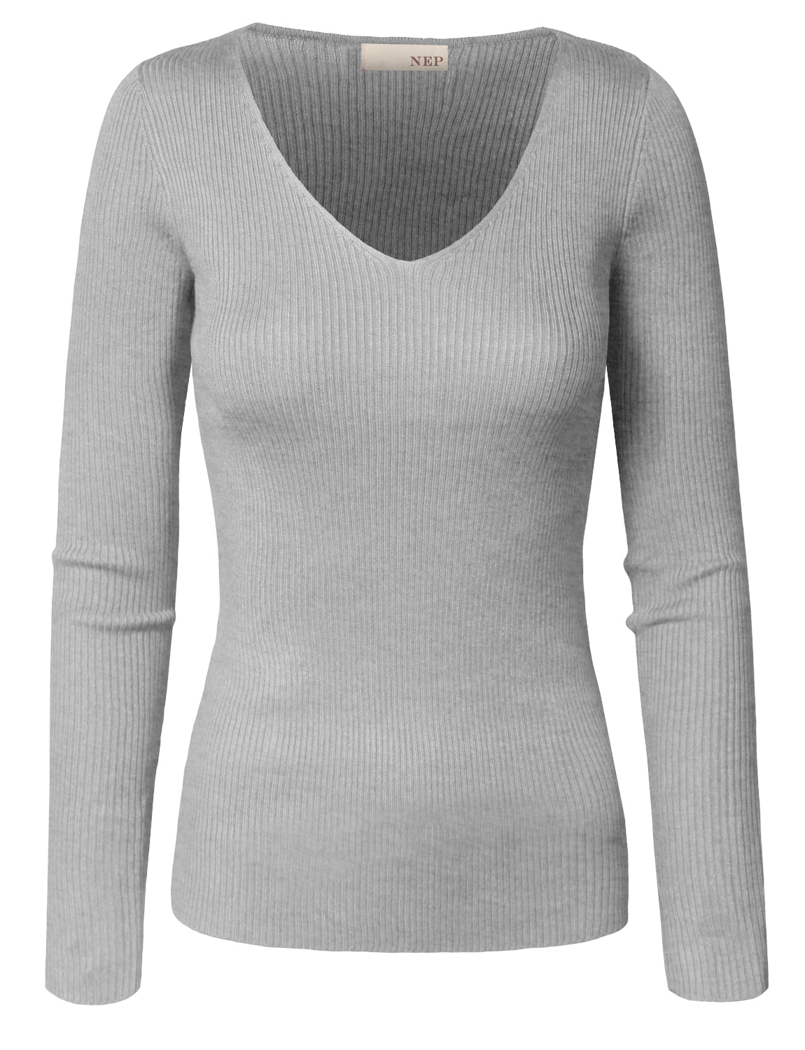 V-NECK LONG SLEEVE SLIM FIT SWEATER NEWT719