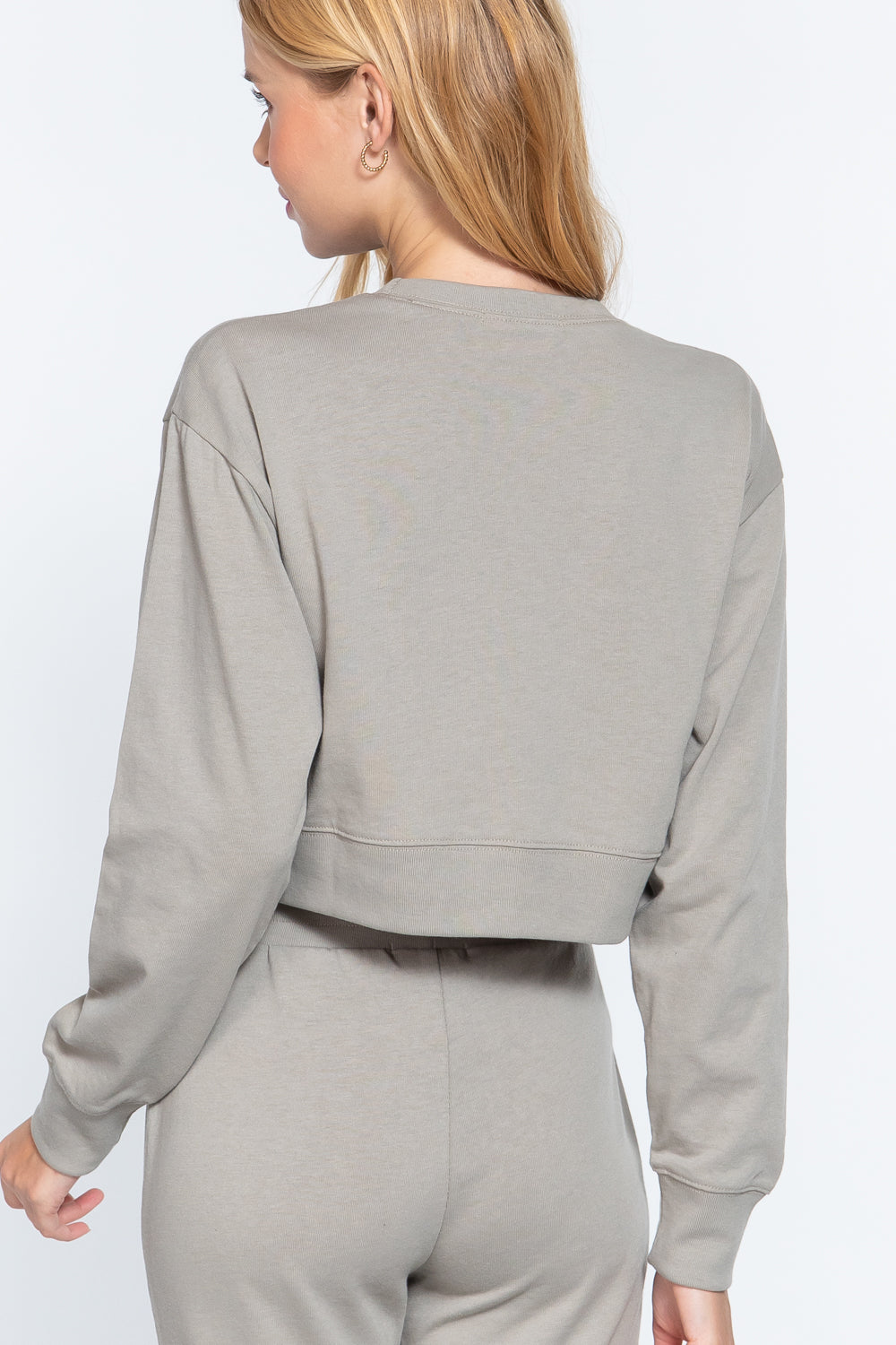 LONG SLV CREW NECK SWEATSHIRT & PANTS SET