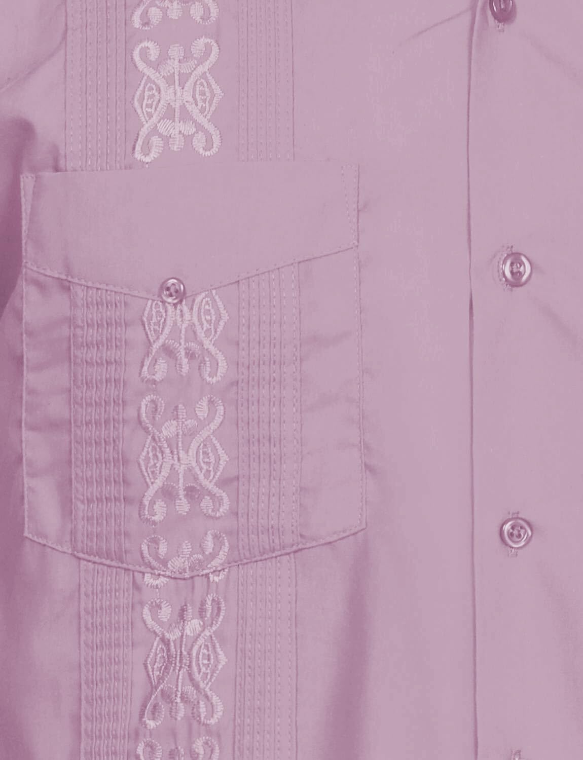 NE PEOPLE Men's Cuban Guayabera Shirt – Short Sleeve Button Down Classic Embroidered 4 Pockets Casual Top NEMT112 Off White 4XL