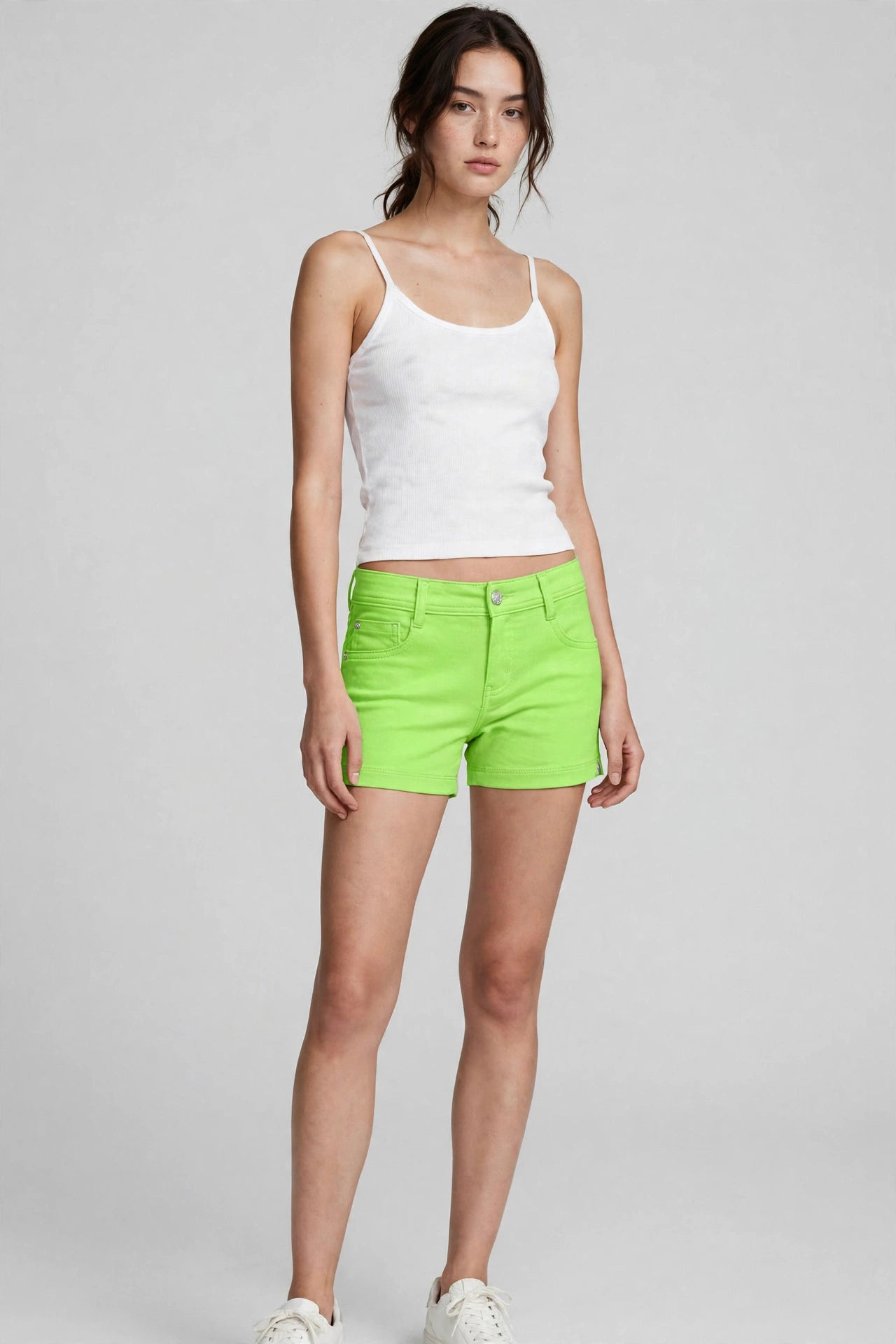 Basic Casual Stretchy Short Pants