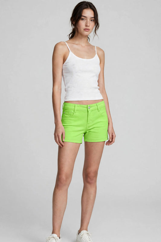 Basic Casual Stretchy Short Pants