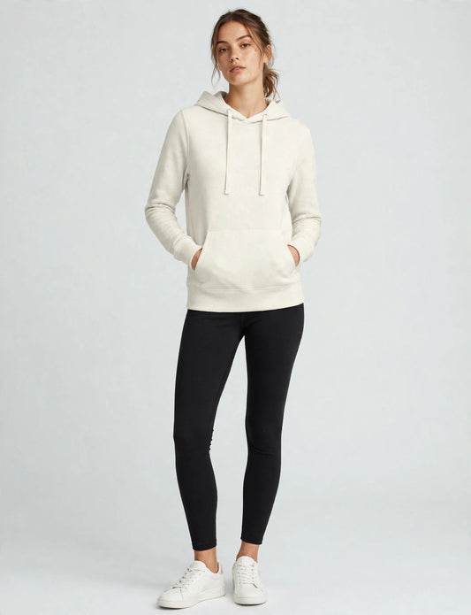 Basic Hoodie Jackets With Kangaroo Pockets