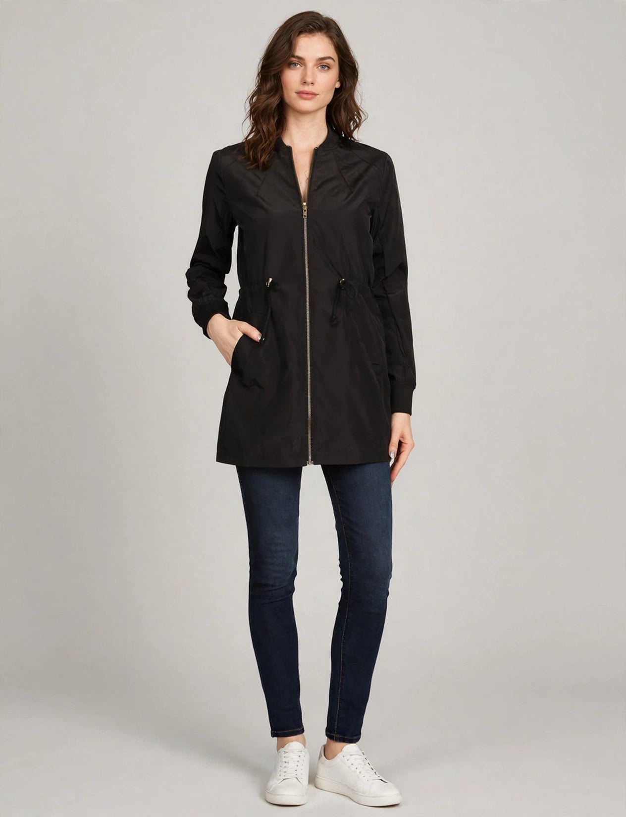 Bomber Jackets With Rib Knit Trim