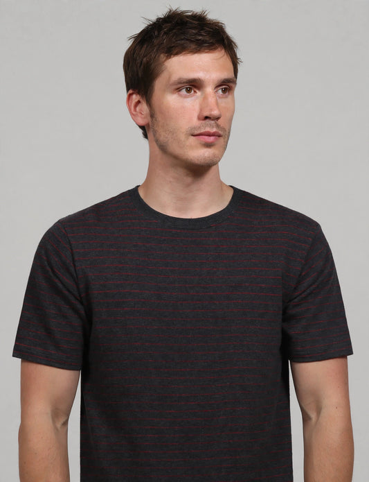 Casual Basic Striped Light Weight-Shirts