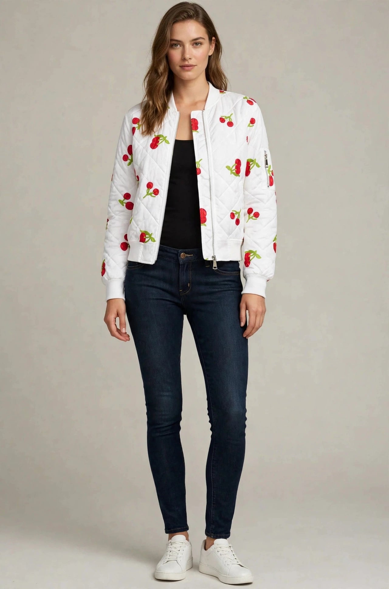 Classic Quilted Styles Bomber Jackets Coat