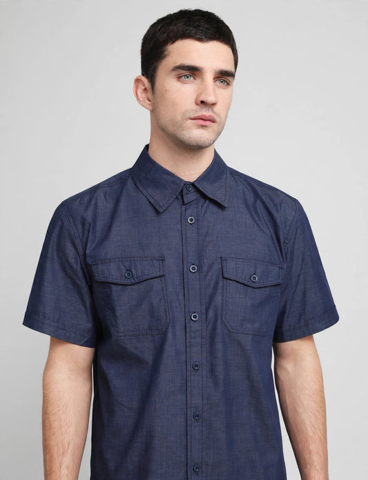 Men's Light Weight Short Sleeve Button Down Shirts