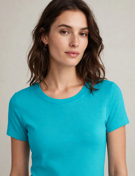 Light Weightshort Sleeve Crew Neck T-Shirts