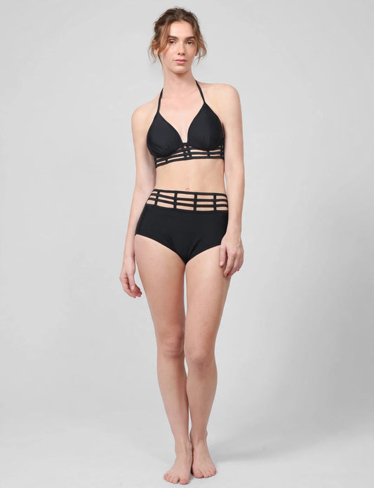 Monokini/High Waist Bikini Set