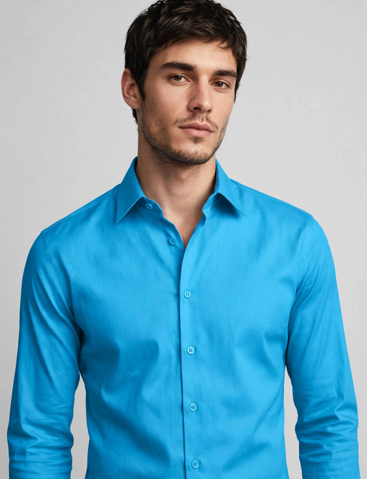 Men's Slim Fit Tailored Button Down Shirts