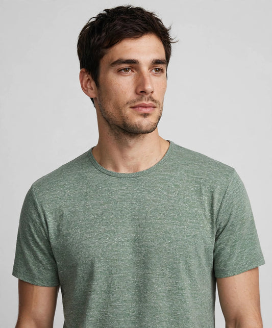 Men's U-Neck Short Sleeve T-Shirts