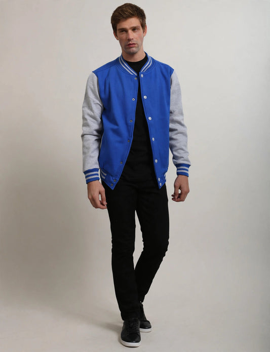 Men's Varsity Baseball Jackets With Hoodie