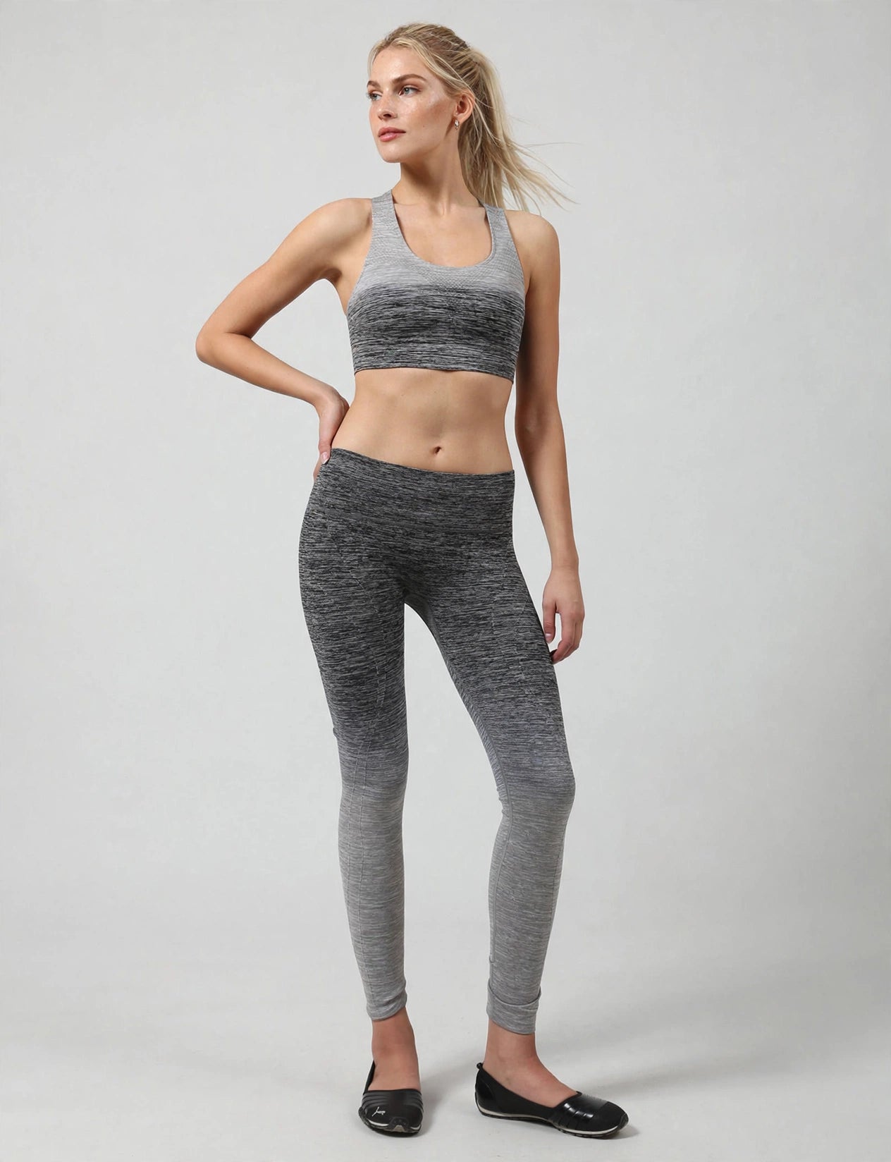 Light Weight Functional Seamless Bra Top Long Pants Active Set
