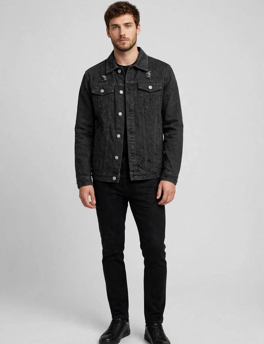 Men's Premium Cotton Denim Jacket