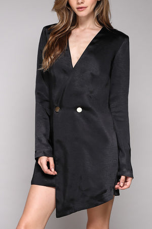 BLAZER WOVEN DRESS