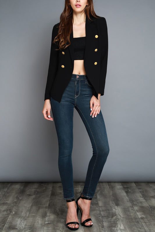 STYLISH MILITARY STYLE BLAZER