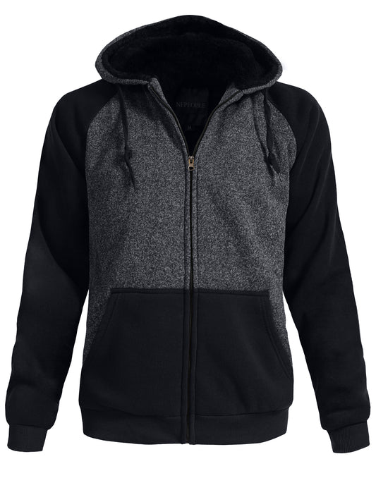 VARSITY COMFORTABLE BASEBALL JACKET WITH HOODIE NEMJ1001