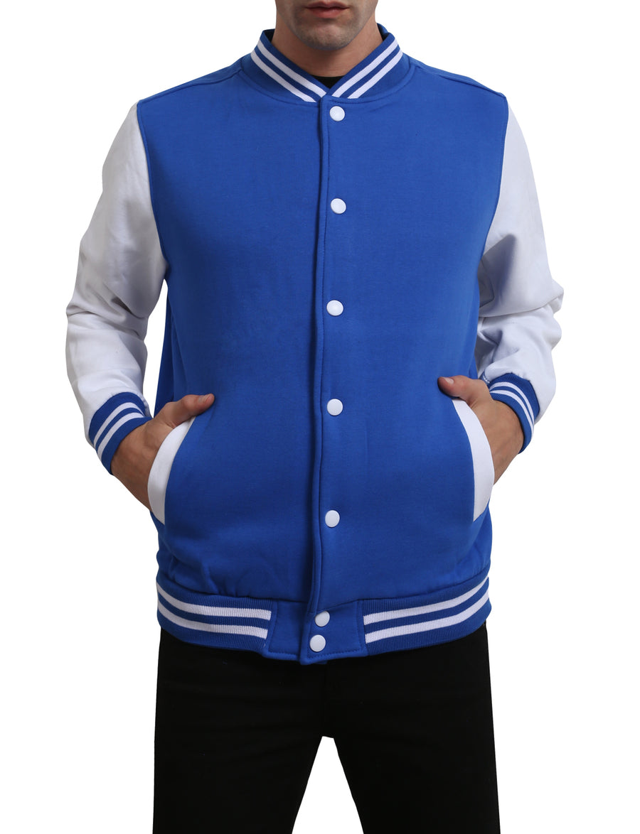 VARSITY BASEBALL JACKET WITH HOODIE NEMJ16 