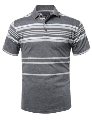 BASIC STRIPE POLO T-SHIRTS NEMMT273 