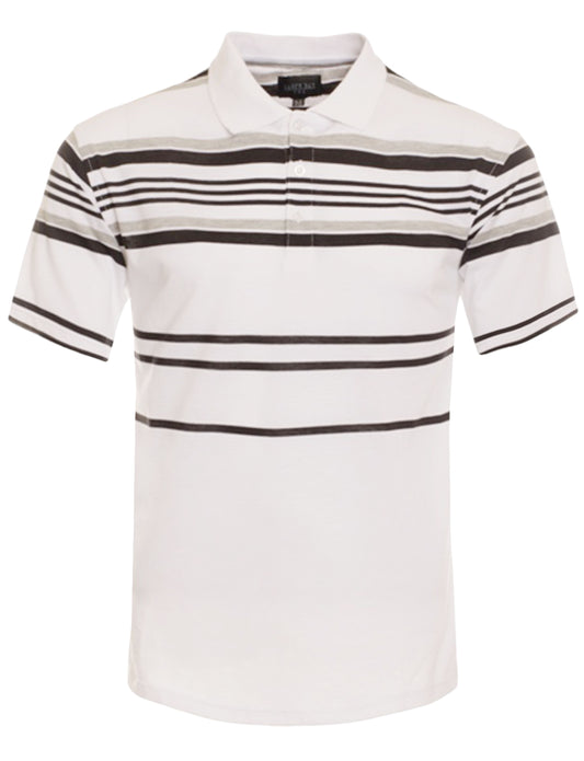 BASIC STRIPE POLO T-SHIRTS NEMMT273