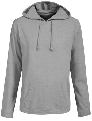 BASIC LONG SLEEVE WITH KANGAROO POCKETS HOODIE TOP NEMT08 