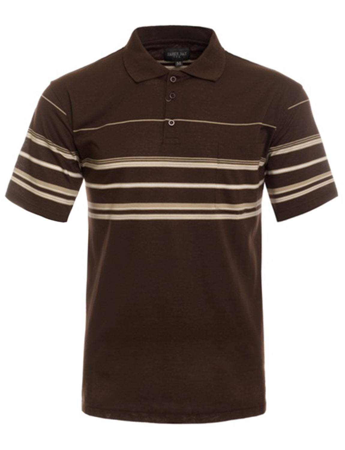 BASIC STRIPE POLO T-SHIRTS NEMT1113 