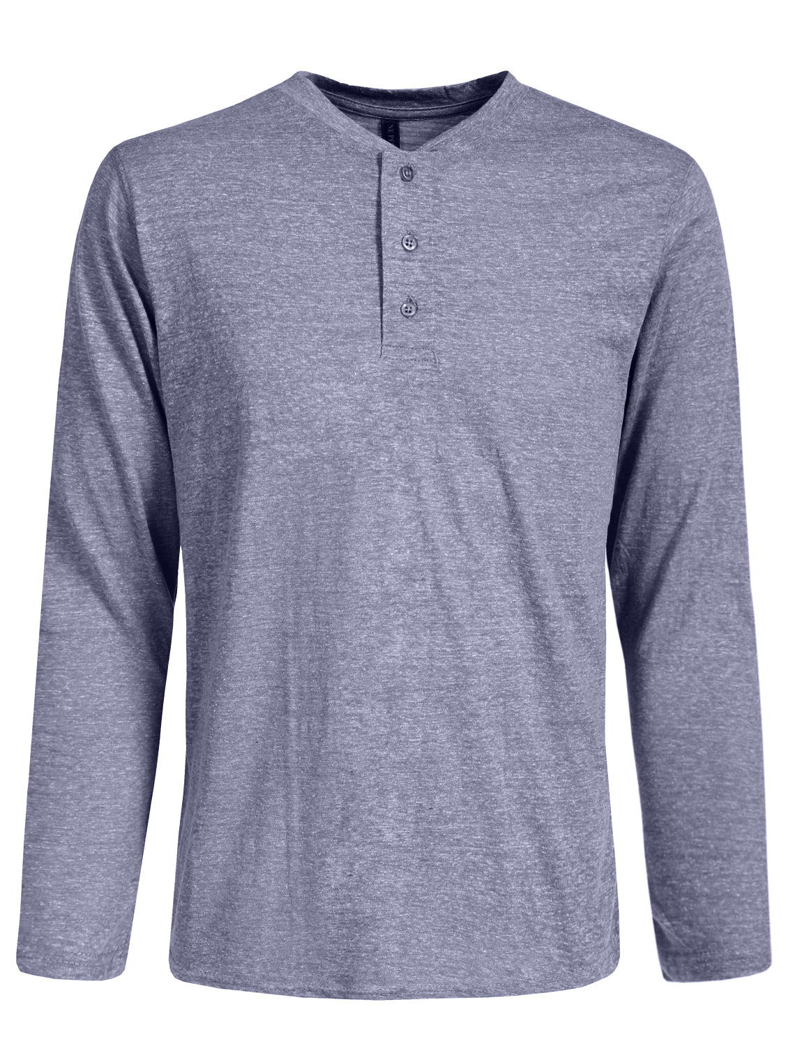 MEN'S HALF BUTTON DOWN HENLEY LONG SLEEVE T-SHIRTS