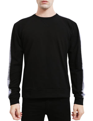 LIGHT WEIGHT PULLOVER CREW NECK LONG SLEEVE SWEAT-SHIRTS NEMT34 