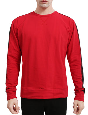 LIGHT WEIGHT PULLOVER CREW NECK LONG SLEEVE SWEAT-SHIRTS NEMT34 